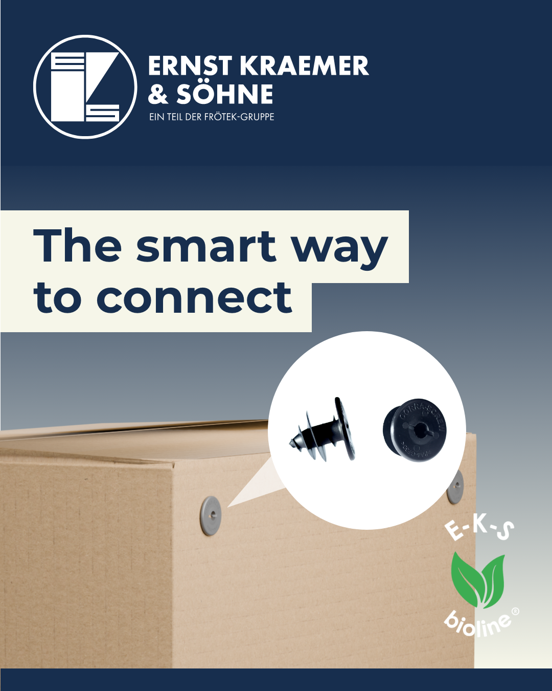 Connect Corrugated Cardboard – Without Die-Cuts